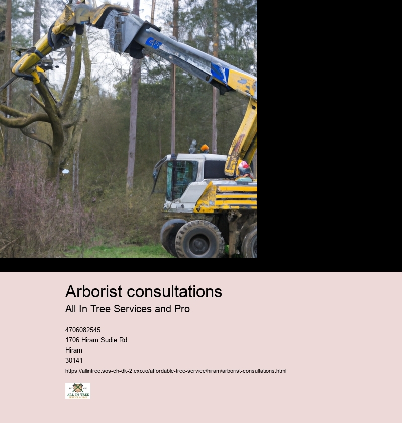 Arborist consultations