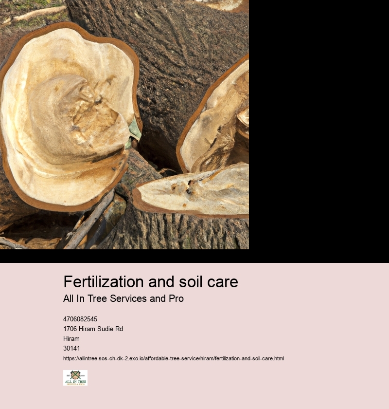 Fertilization and soil care